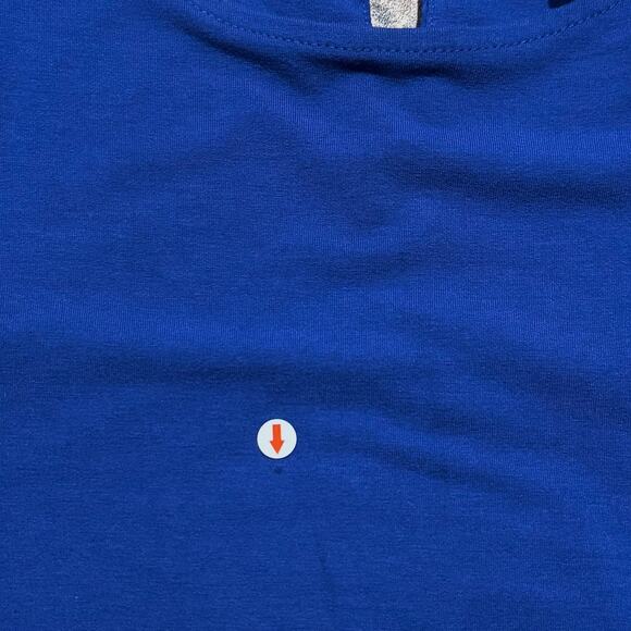 J Jill Dress Wearever Perfect T Shirt Minimalist Classic Casual Comfort Blue 1X - Picture 4 of 7